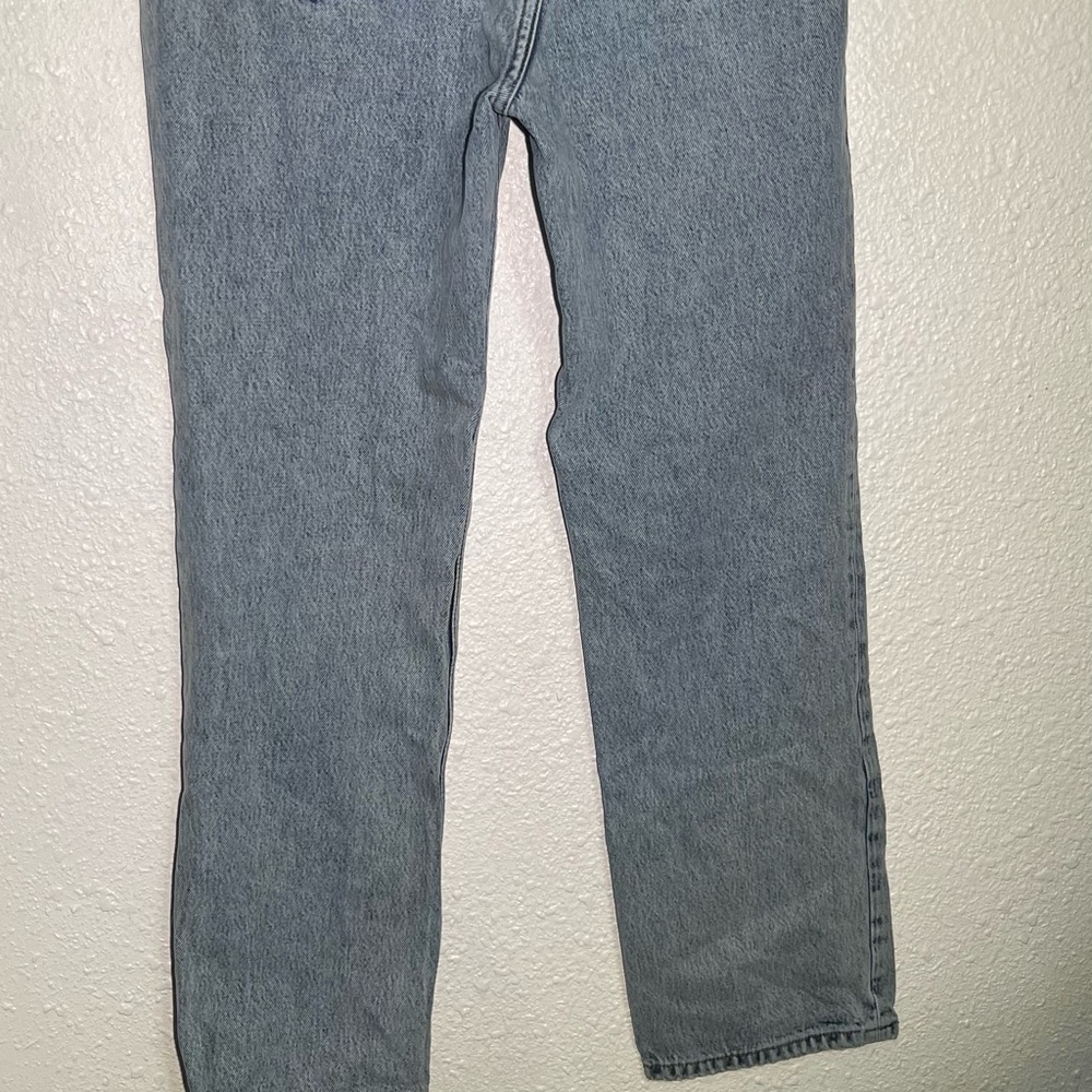Reformation Cynthia women’s high rise embroidered star fly button jeans size 29 - Picture 6 of 12